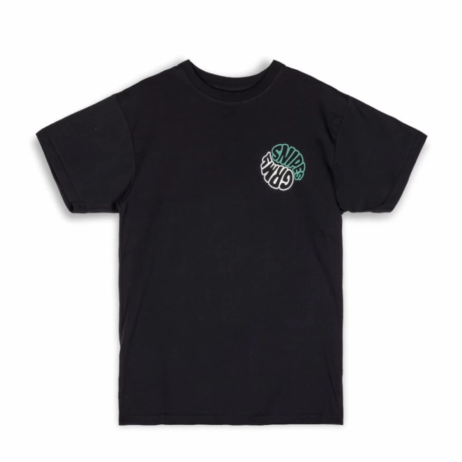 Grimey "Snipes X Grimey True Roots" Black T-Shirt - Fall 2022 Collection