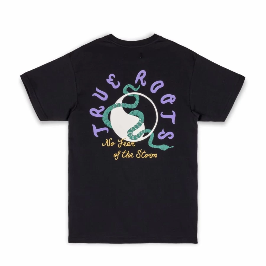 Grimey "Snipes X Grimey True Roots" Black T-Shirt - Fall 2022 Collection