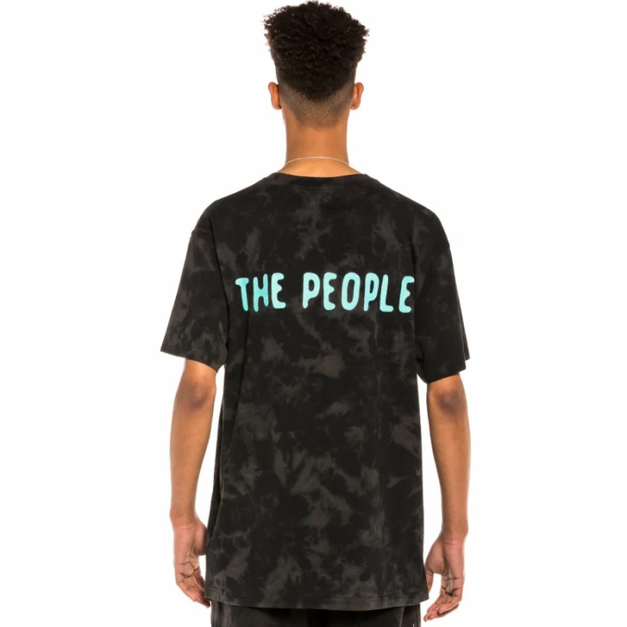 Grimey "Day Dreamer" Bleached Black Graphic T-Shirt - Spring 2022 Collection