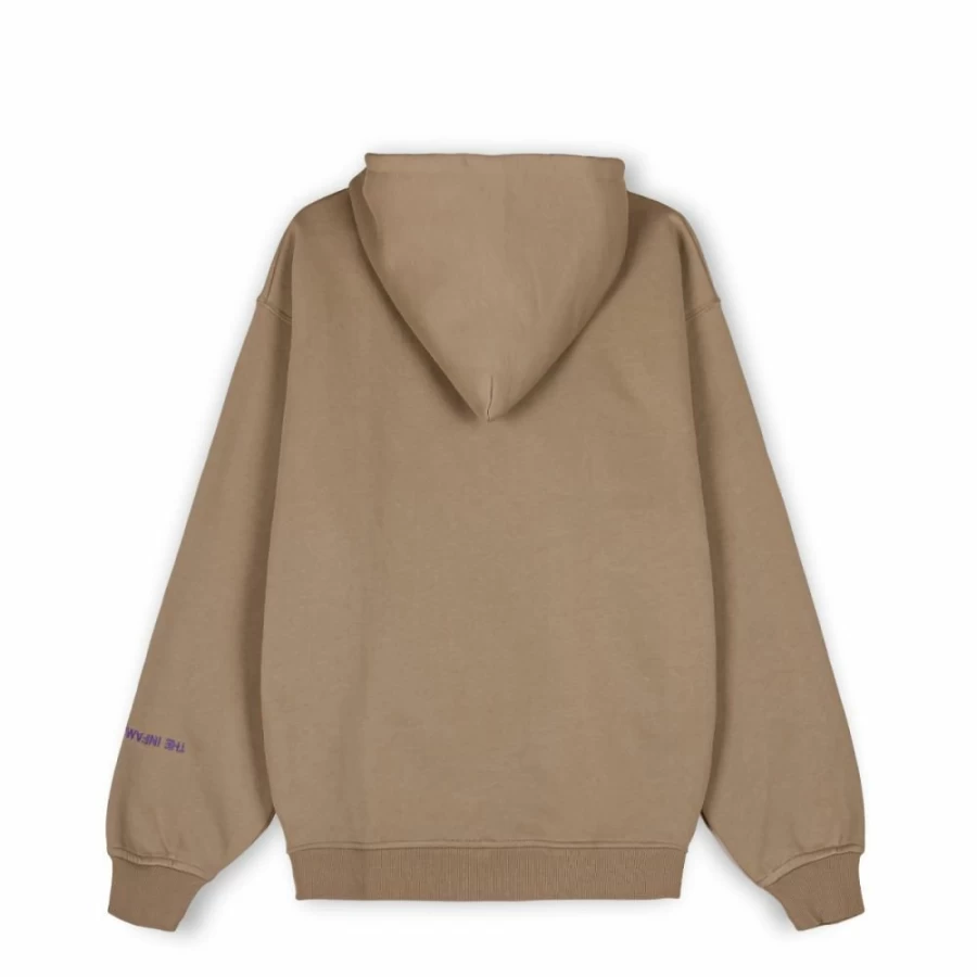 Grimey Snow Fox Olive Hoodie - Winter 2022 Pullover Sweatshirt for Men & Women