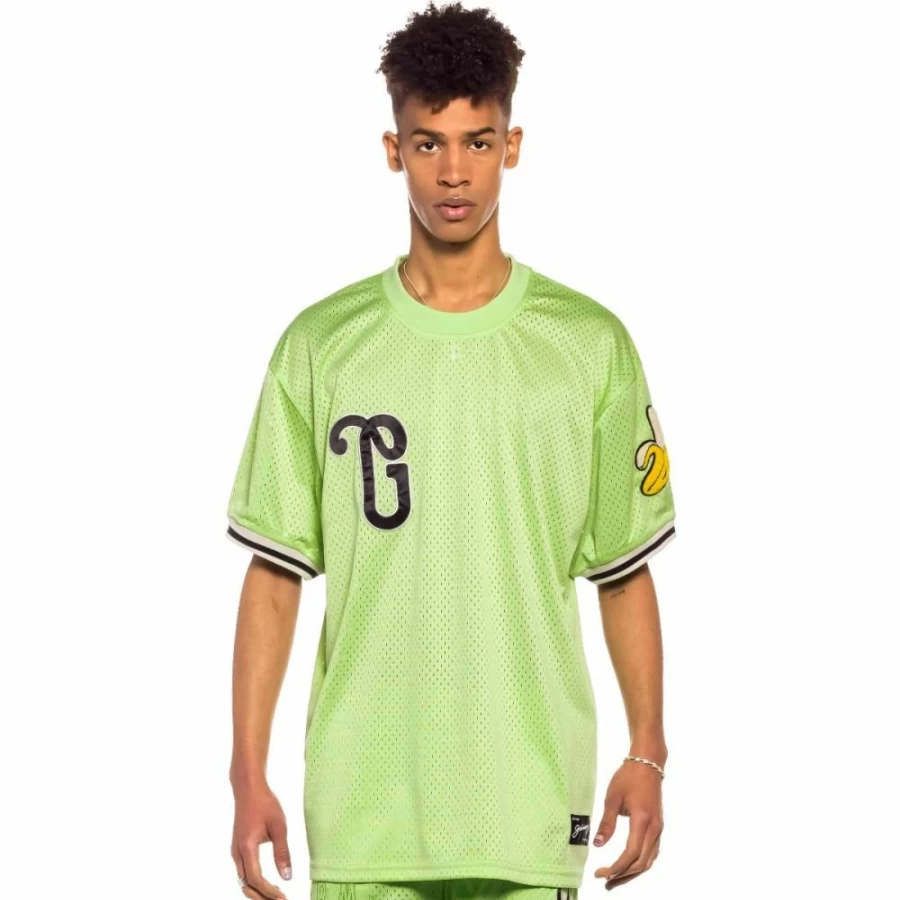 Grimey "Jungle Punch" Mesh Camiseta - Green, Streetwear T-Shirt for Men, Spring 2022 Collection
