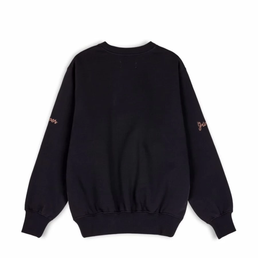 Grimey True Roots Snipes Collaboration Crewneck Sweatshirt - Black - Fall 2022
