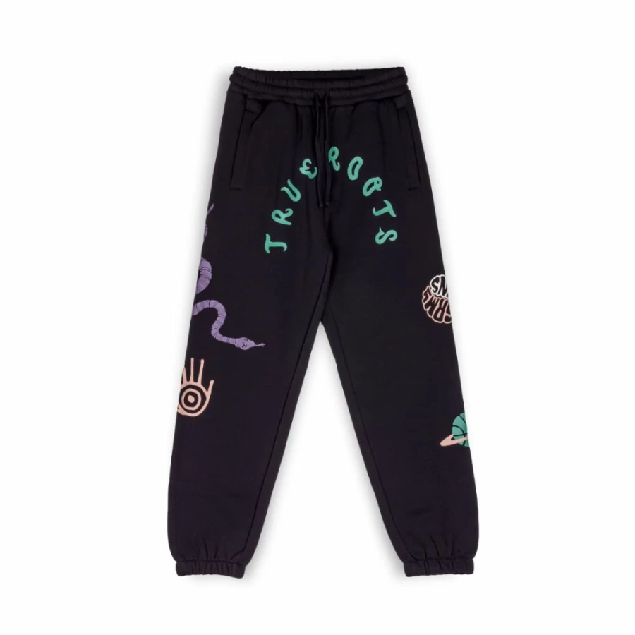 Grimey "Snipes X Grimey True Roots" Black Pants - Fall 2022 Collection