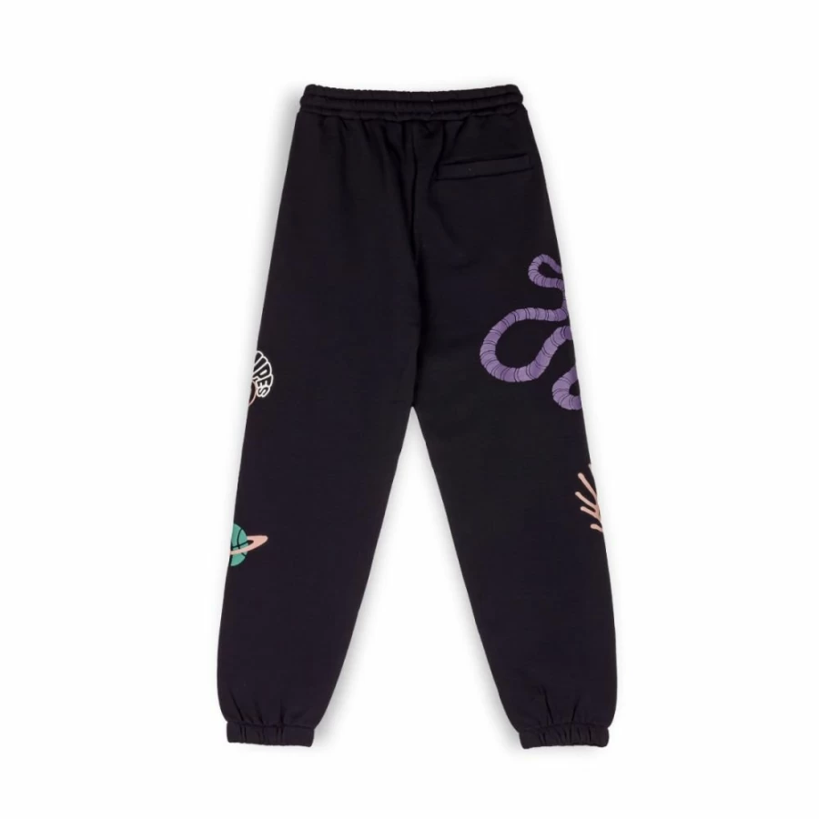Grimey "Snipes X Grimey True Roots" Black Pants - Fall 2022 Collection