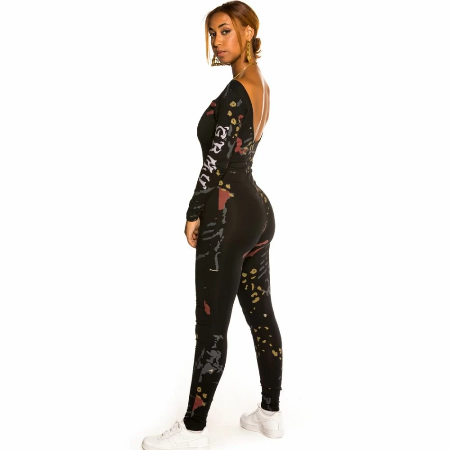 Grimey Black Jazz Thing Jumpsuit - Fall 2021 Collection
