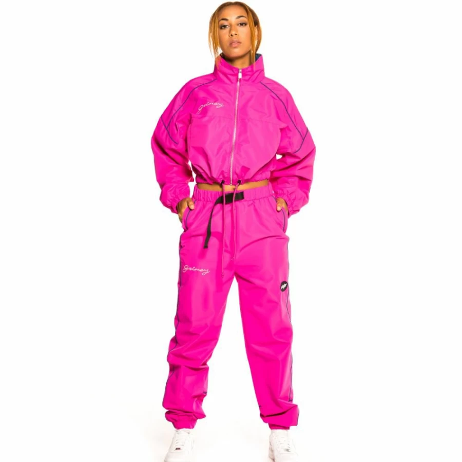 Grimey Martinica Fact Fuchsia Track Jacket and Pant Set - Fall 2021 Collection
