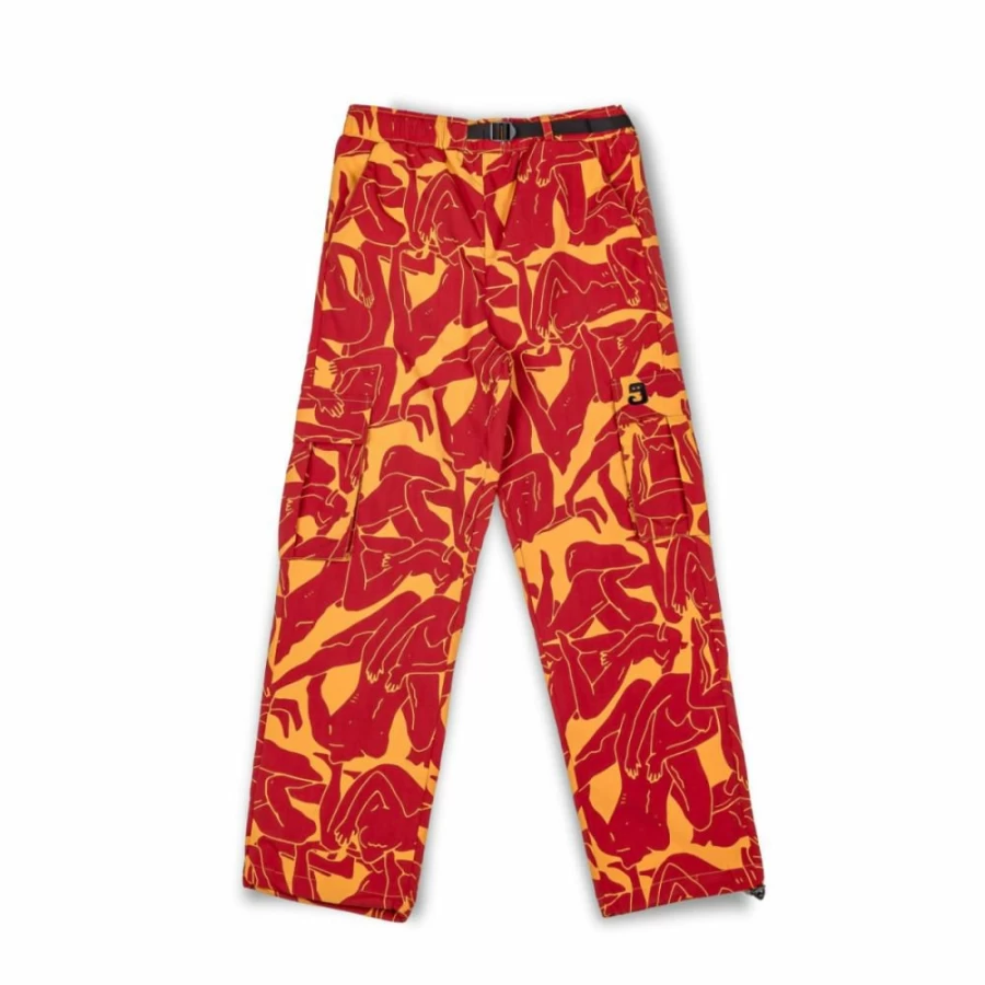 Grimey Lust Mantra Brown Pants - Fall 2022 Collection - Casual Trousers for Men