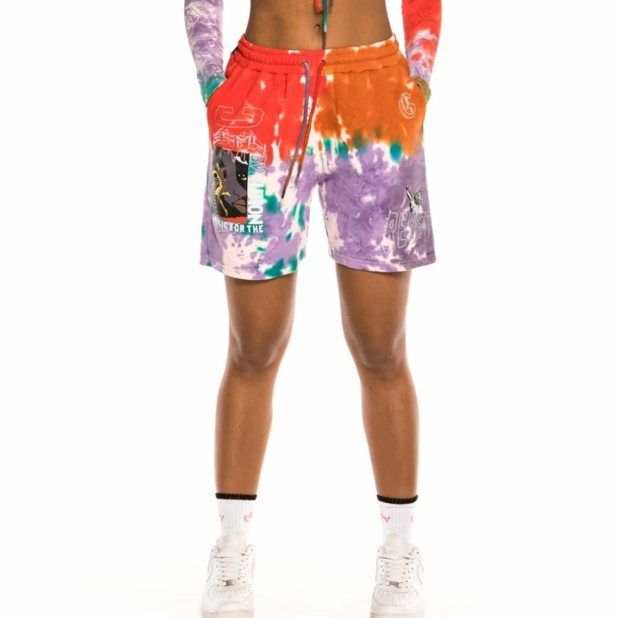 Grimey Liveution Tie Dye Sweatshort and Top Set - Spring 2021 Collection