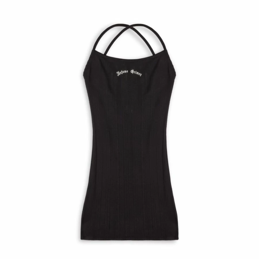 Grimey Panic Girl Dress - Black - Streetwear Style - SS24 Collection