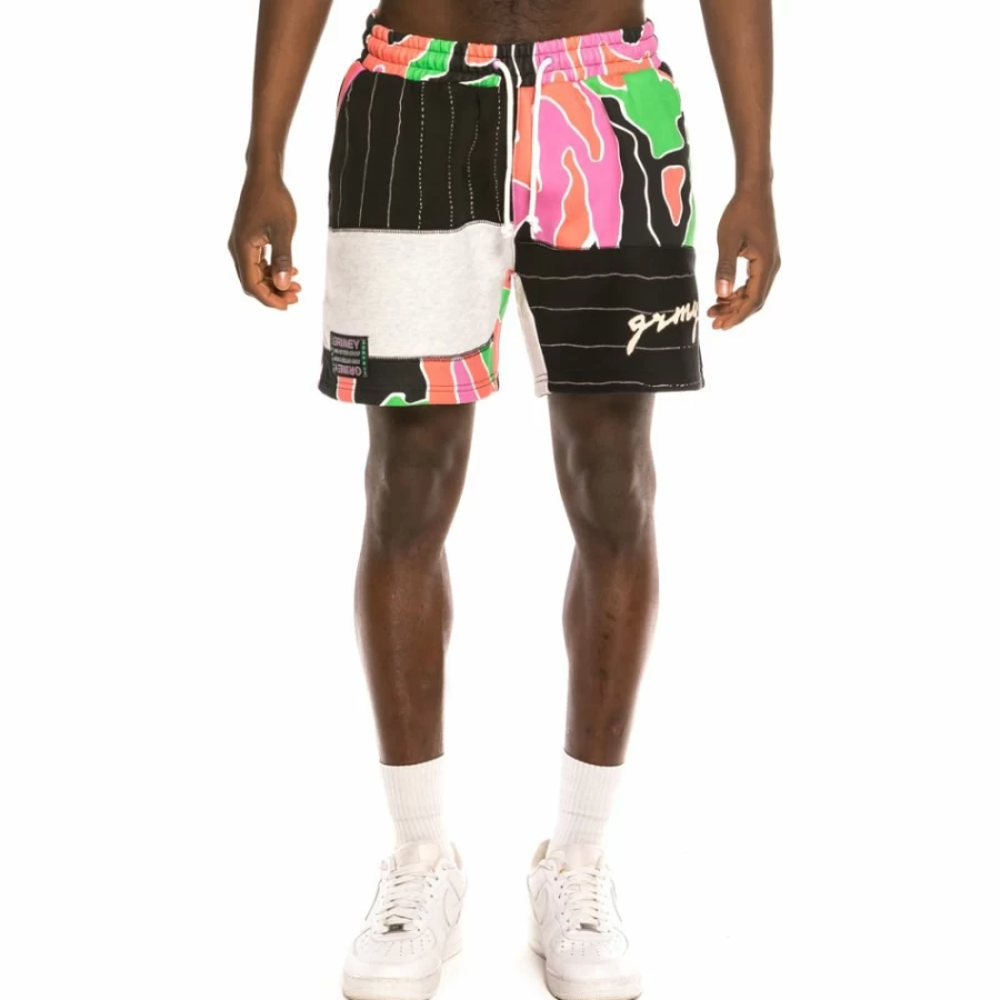 Grimey Black "Strange Fruit" All Over Print Sweatshorts - Spring 2021 Streetwear