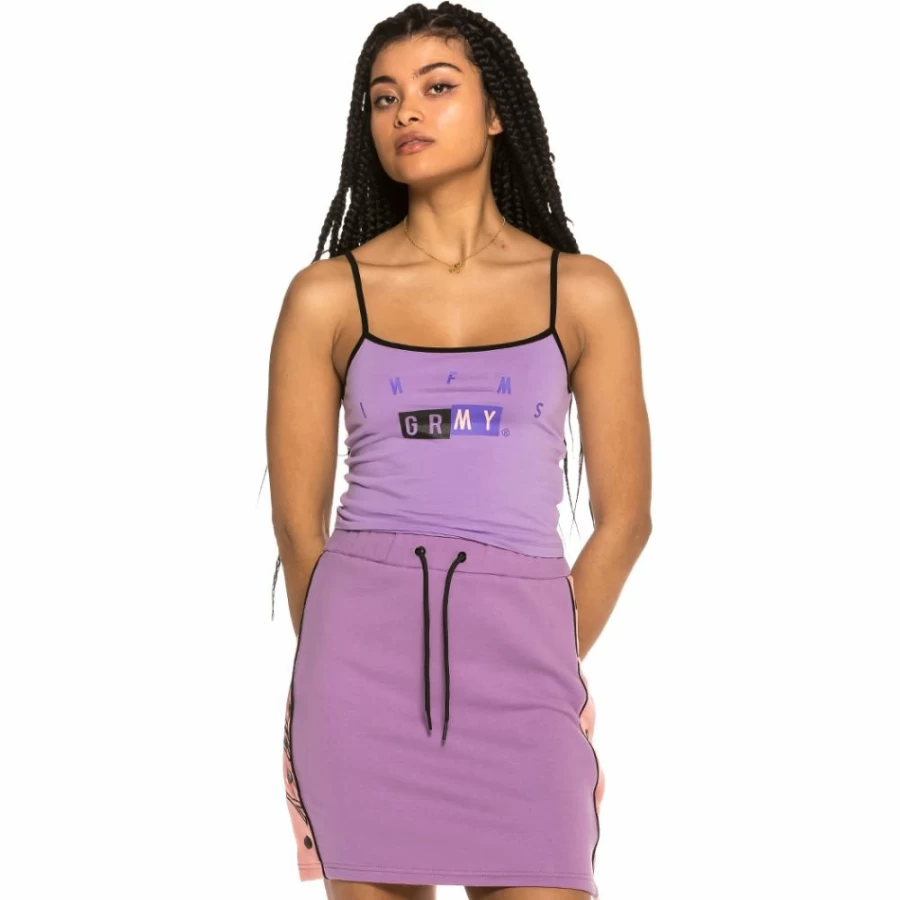 Grimey F.A.L.A. Girl Purple Top - SS19 Collection