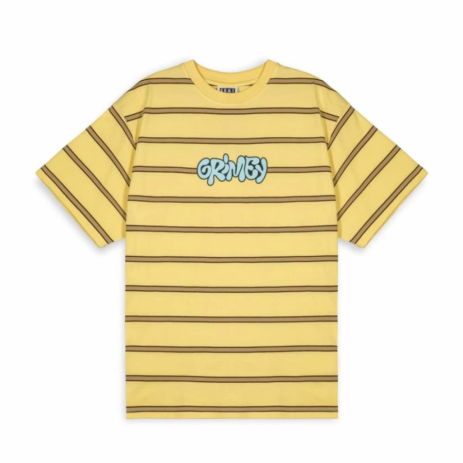 Grimey Bloodsucker Oversized Yellow T-Shirt - Streetwear Fashion SS24