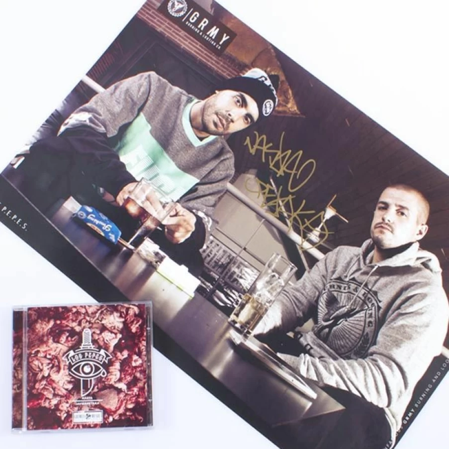Grimey - Los Pepes Vinyl Record + Exclusive Free Poster