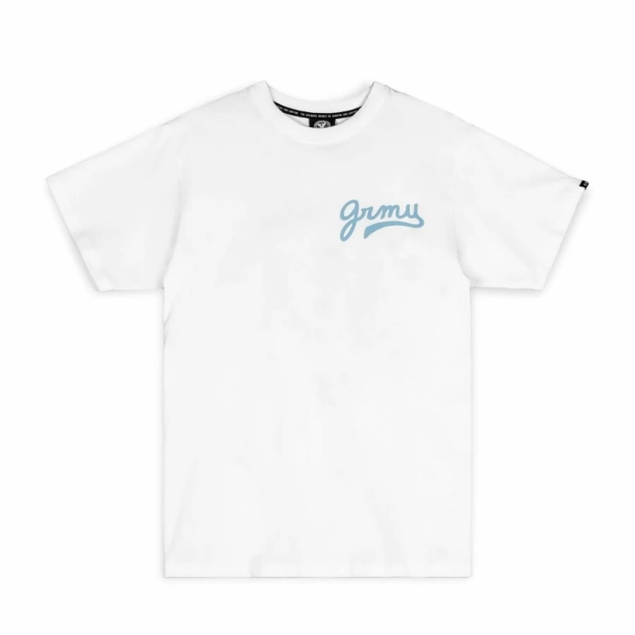 Grimey "Hive" Graphic T-Shirt - White Cotton Tee - Fall 2022 Collection