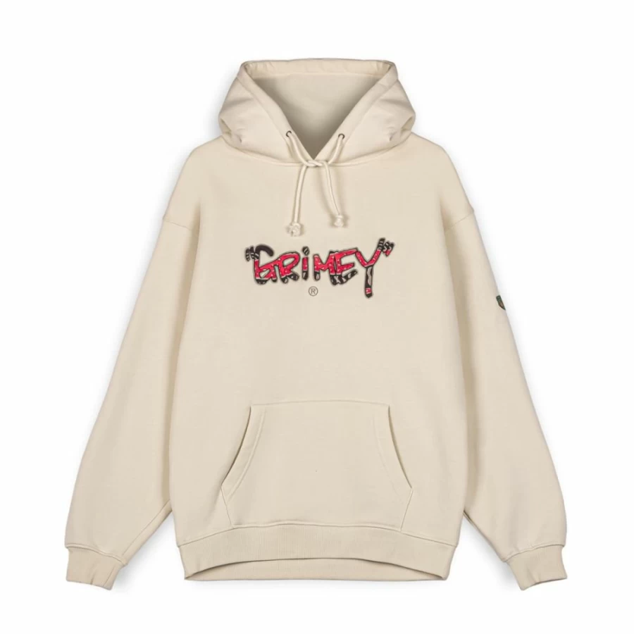 Grimey Hoodie Cream - Tough & Stylish Sweatshirt for Men & Women - Spring 2023 Collection
