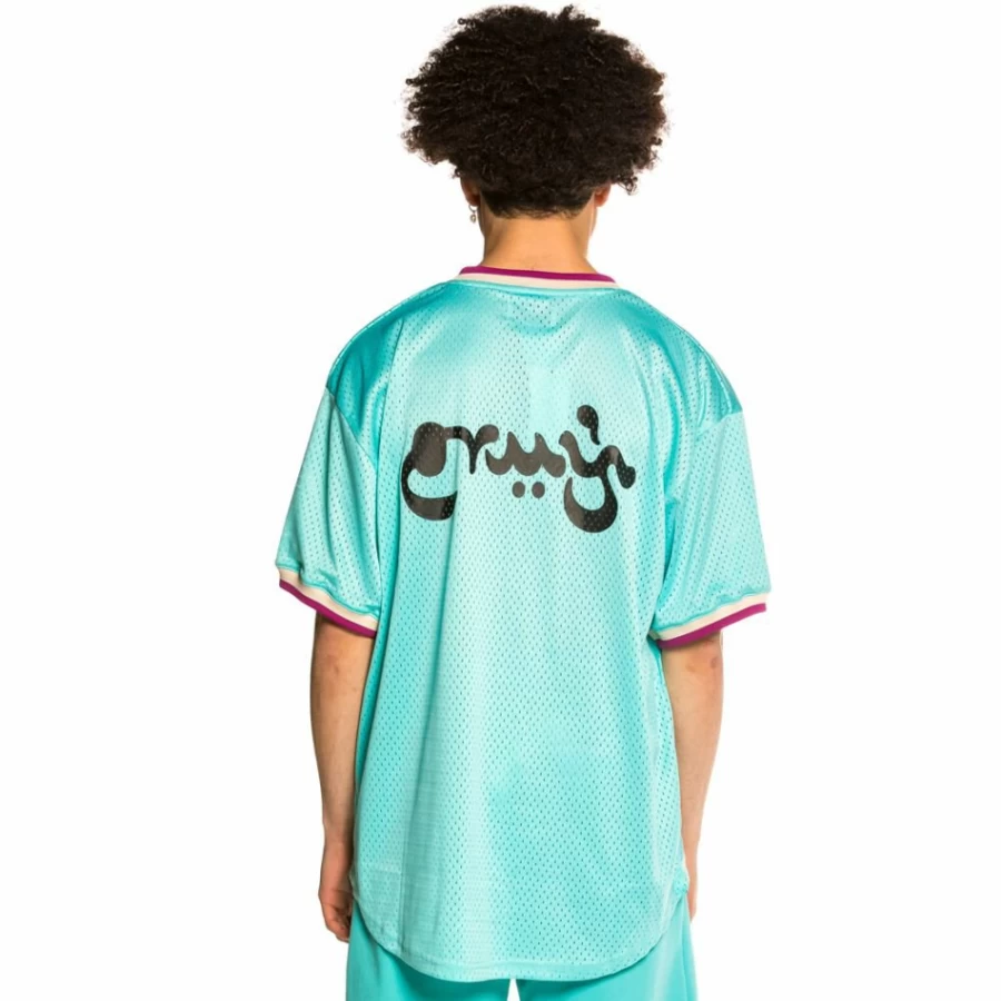 Grimey "Hope Unseen" Mesh Blue T-Shirt - Summer 2021 Collection