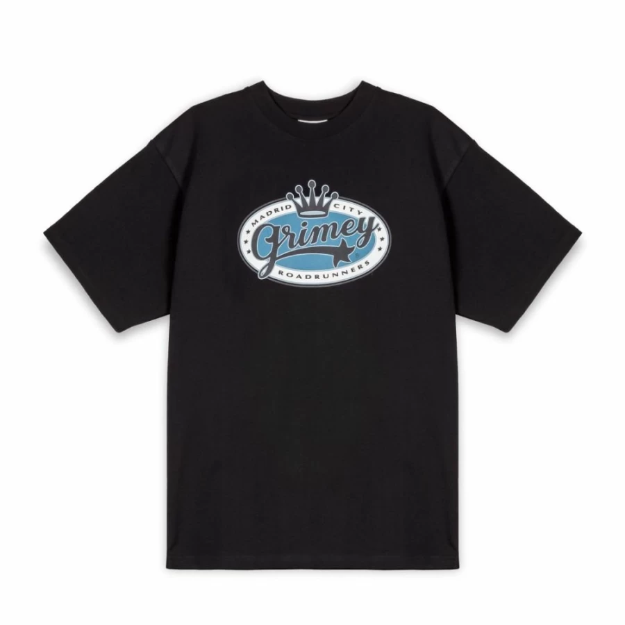 Grimey Madrid Oversized Heavyweight T-Shirt - Black - Fall Winter 2023 Collection