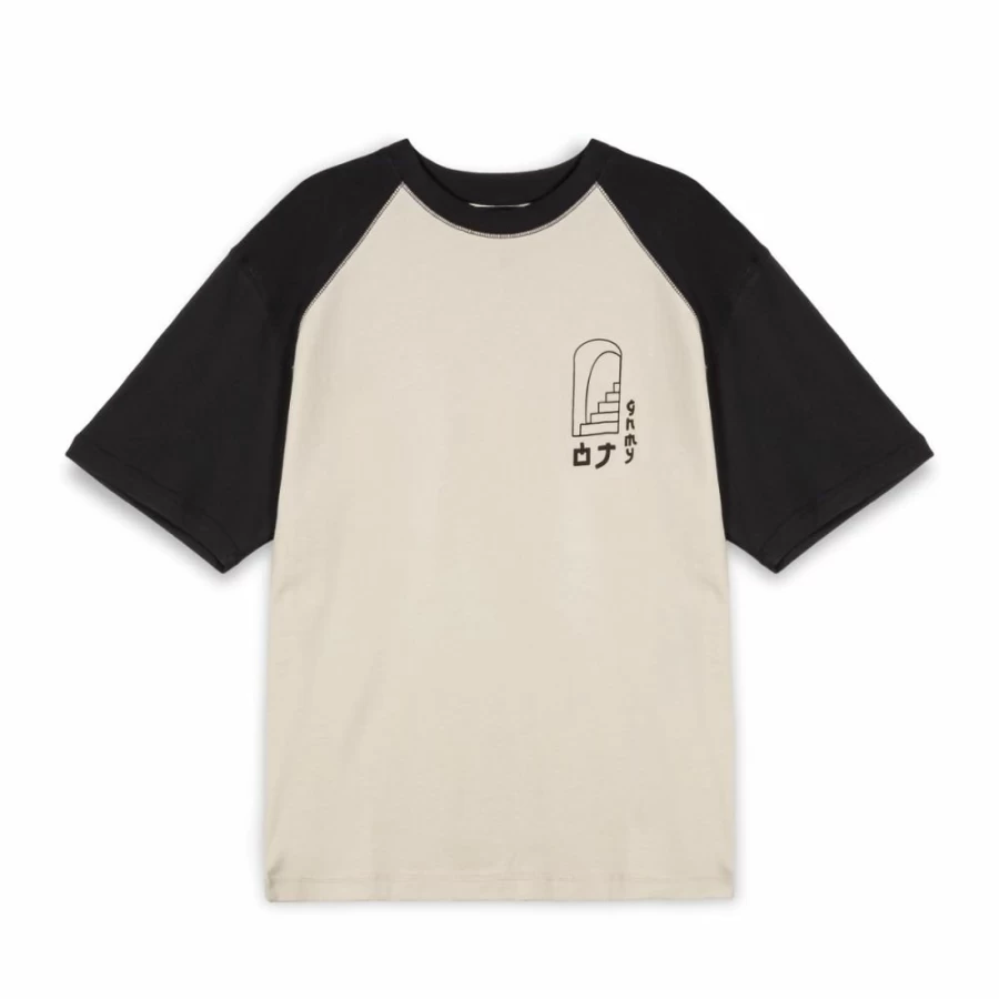 Grimey Oversized T-Shirt Vita Deorum White Streetwear Grmy X Oj Collaboration FW23