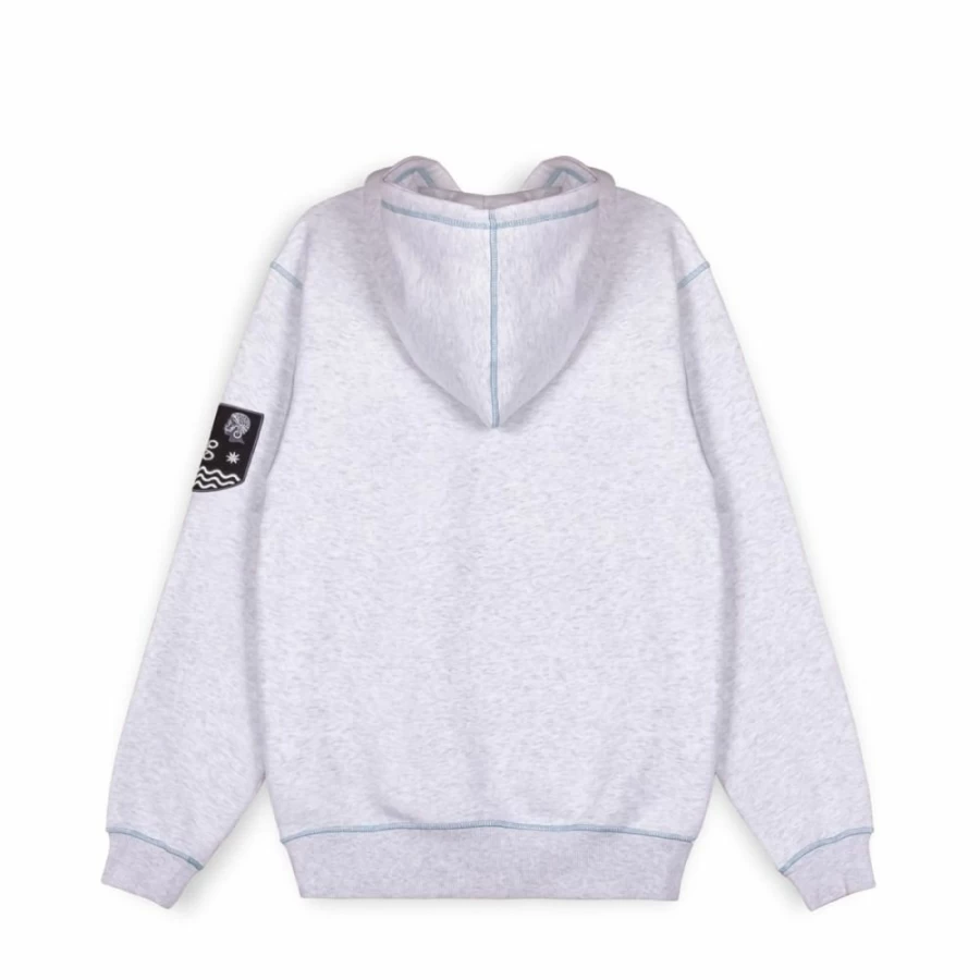 Grimey Fire Route Hoodie - Sport Grey Sweatshirt for Men & Women | Spring 2023 Collection